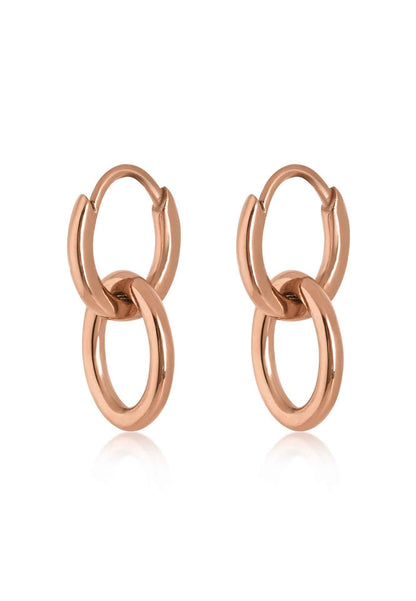 Unity Earrings Rose Gold