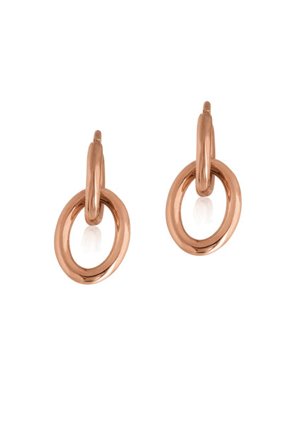 Unity Earrings Rose Gold