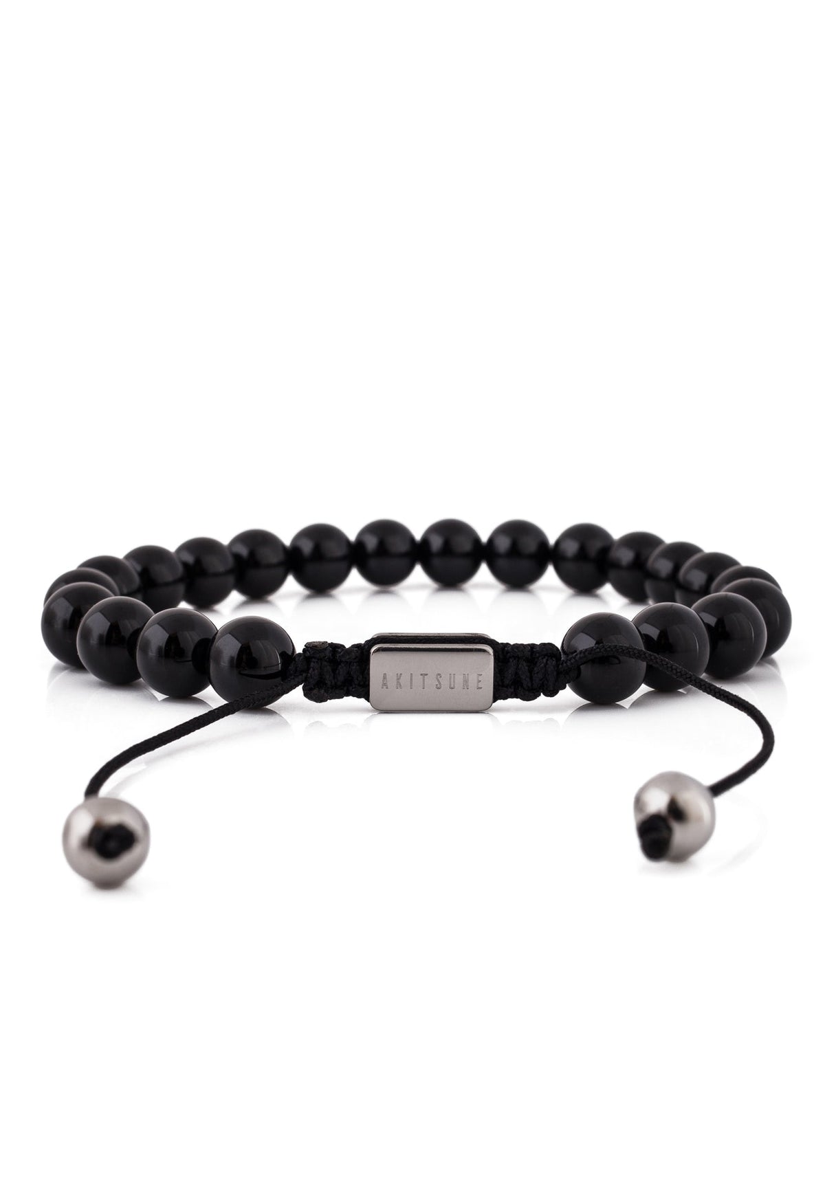Venatio Beaded Bracelet Silver-Marble Silver