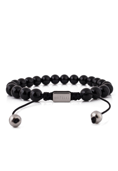 Venatio Beaded Bracelet Silver-Marble Silver