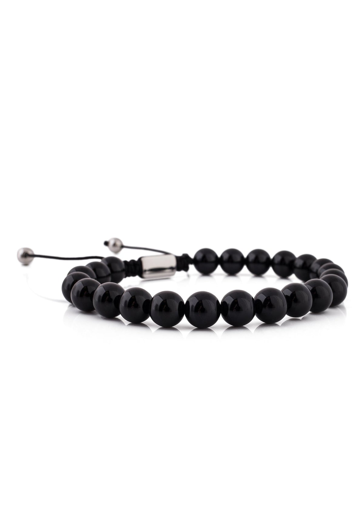 Venatio Beaded Bracelet Silver-Marble Silver