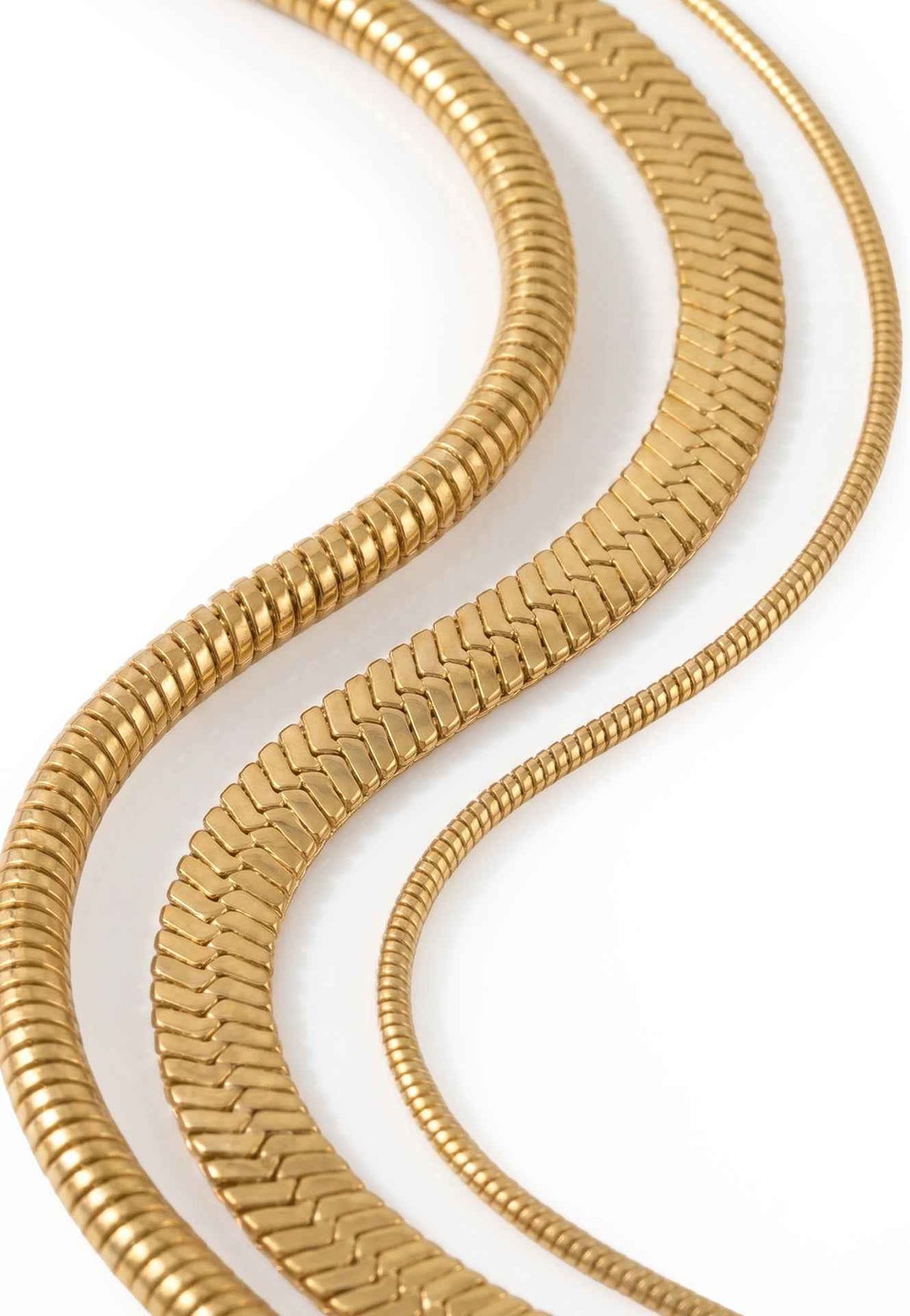 Celestia Necklace Set Gold