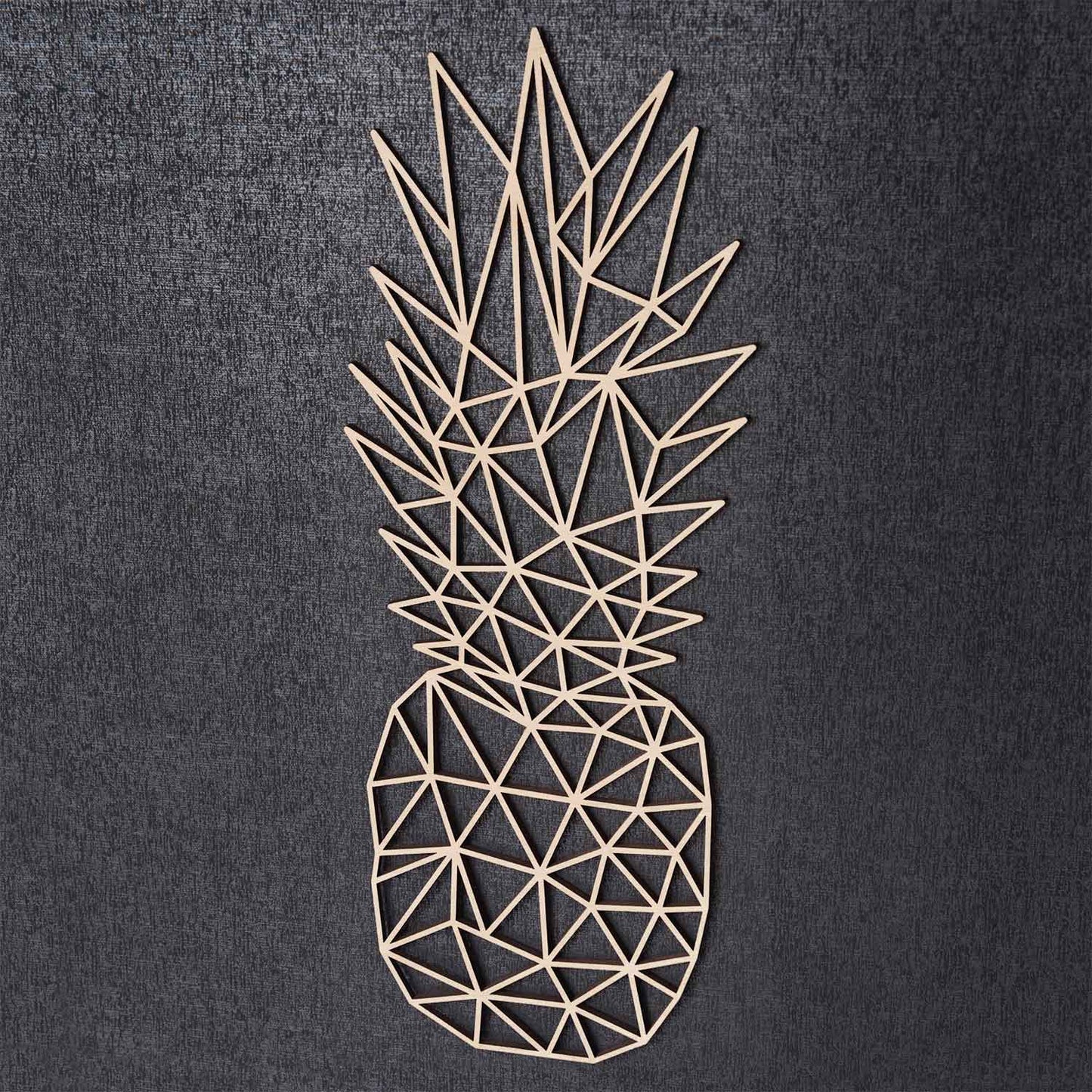 Origami Ananas aus Holz