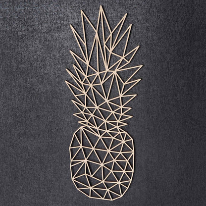 Origami Ananas aus Holz