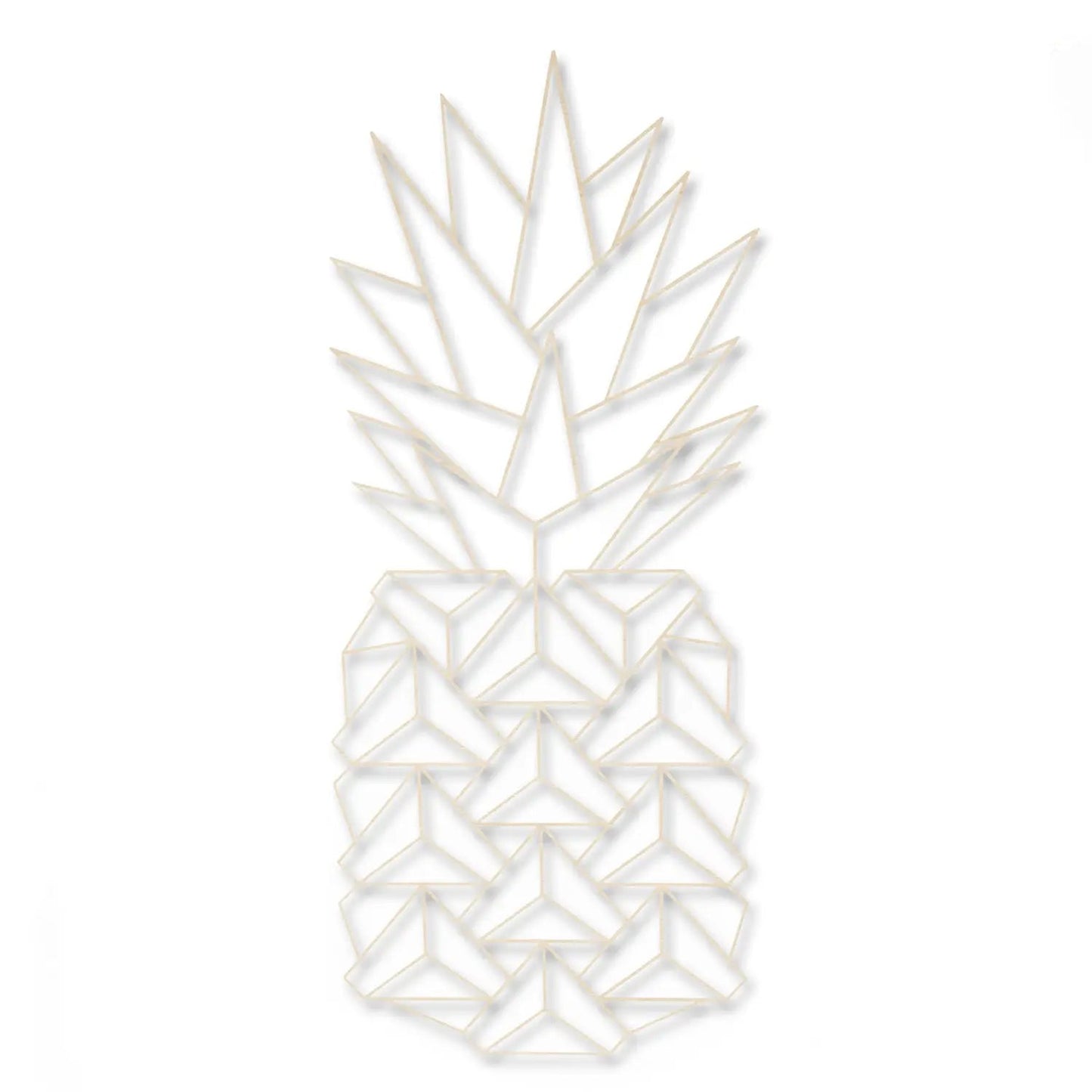 Origami Ananas V2 aus Holz -