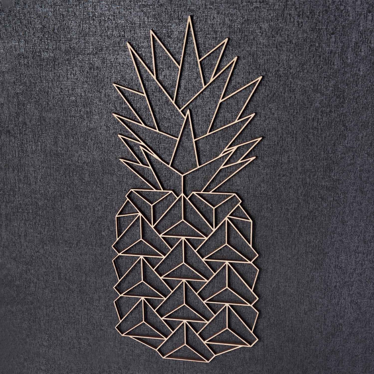 Origami Ananas V2 aus Holz -
