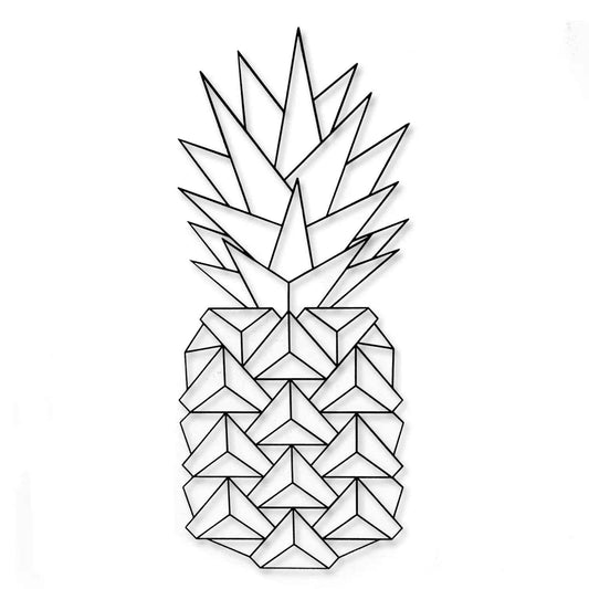 Origami Ananas V2 aus Holz -