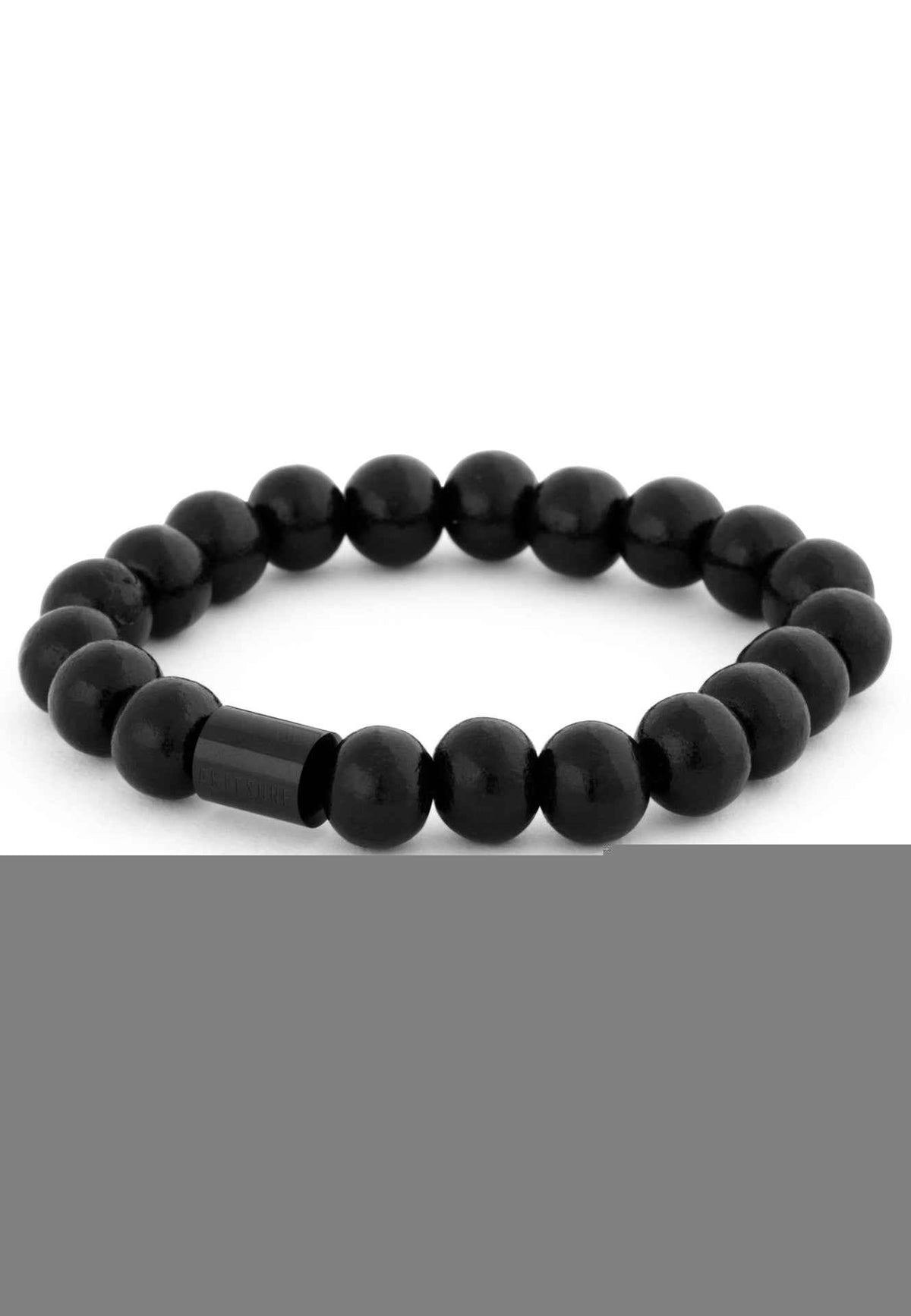 Artem Wood Bracelet - Black - Black