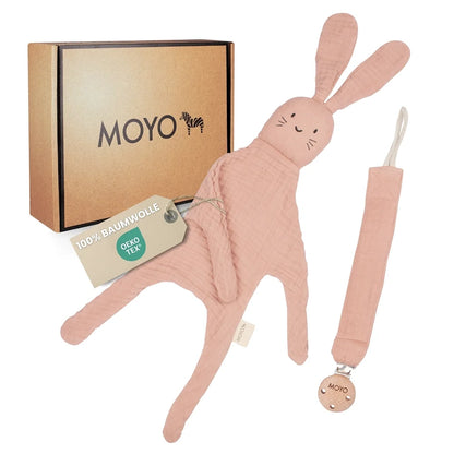 Musselin Geschenk-Set zartes Rosenholz