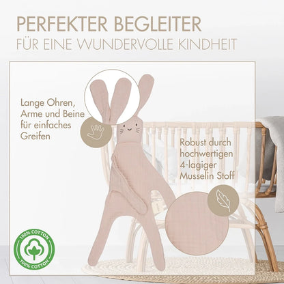 Musselin Geschenk-Set Weicher Wüstensand