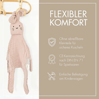 Musselin Geschenk-Set Weicher Wüstensand