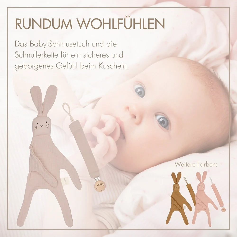 Musselin Geschenk-Set Weicher Wüstensand