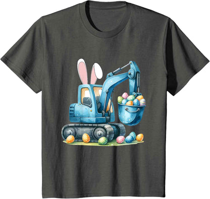 Osterhase Bagger mit Hasenohren Für Ostern für Jungen Kinder T-Shirt