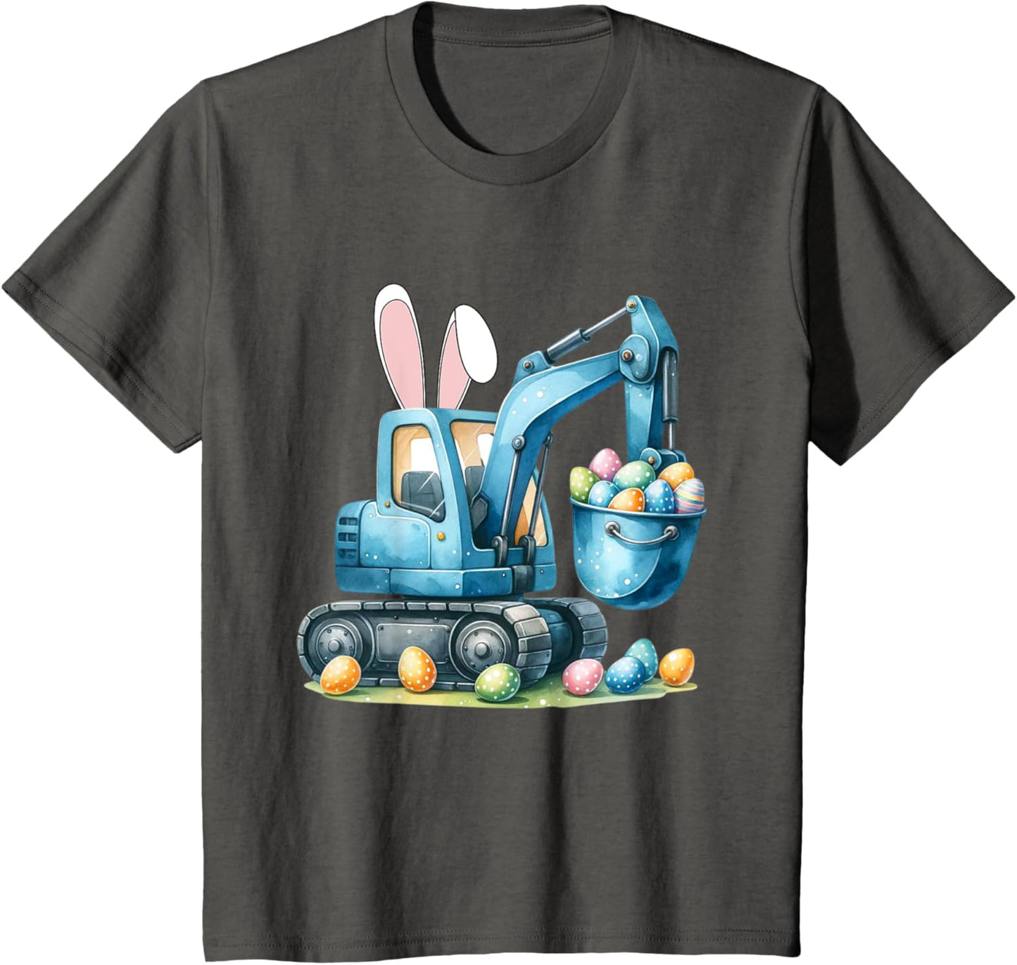 Osterhase Bagger mit Hasenohren Für Ostern für Jungen Kinder T-Shirt