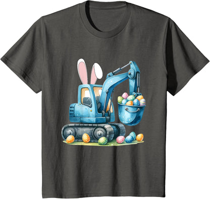 Osterhase Bagger mit Hasenohren Für Ostern für Jungen Kinder T-Shirt