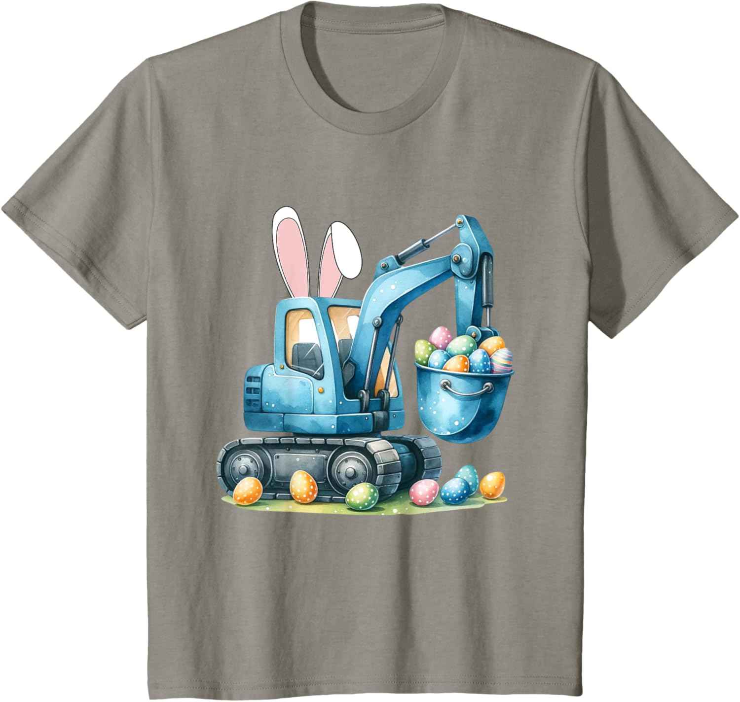 Osterhase Bagger mit Hasenohren Für Ostern für Jungen Kinder T-Shirt
