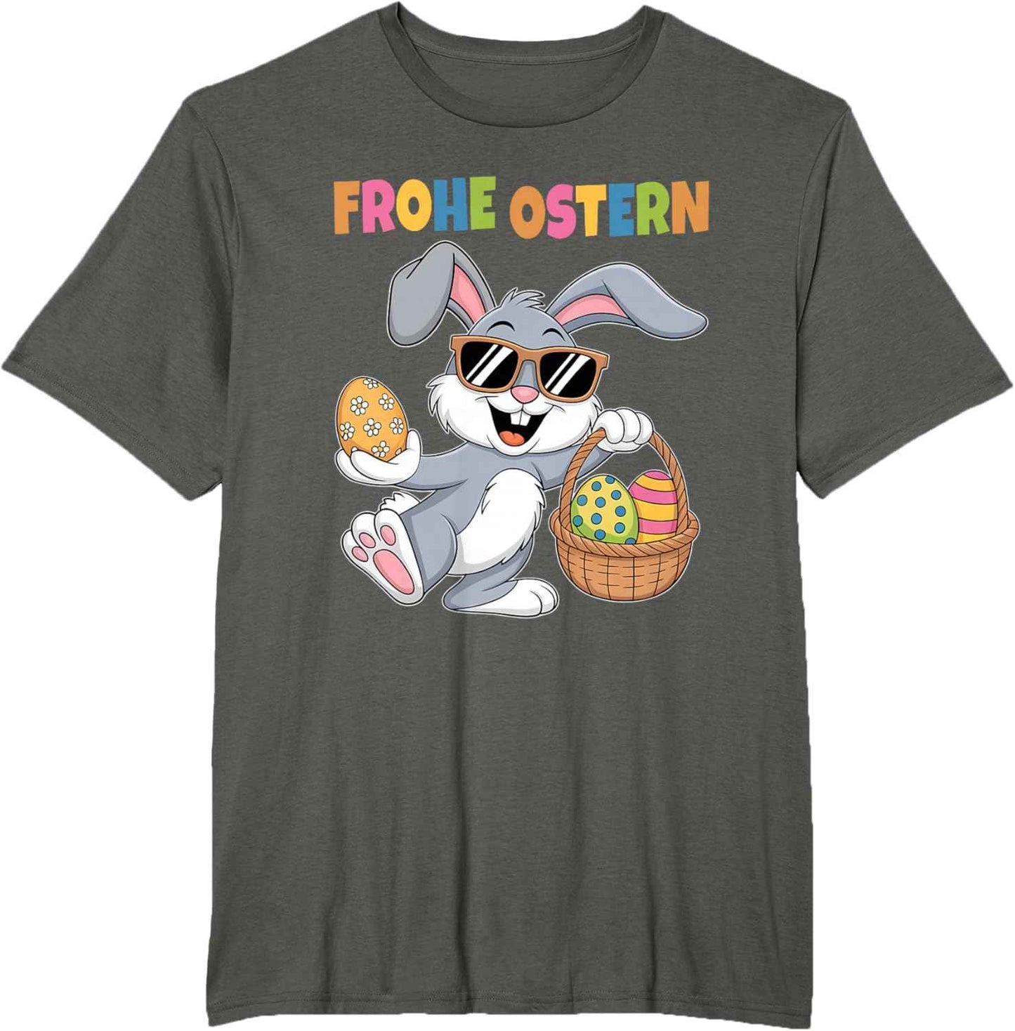 Ostergeschenke Ostern Outfit Junge Mädchen Kinder Osterhase T-Shirt