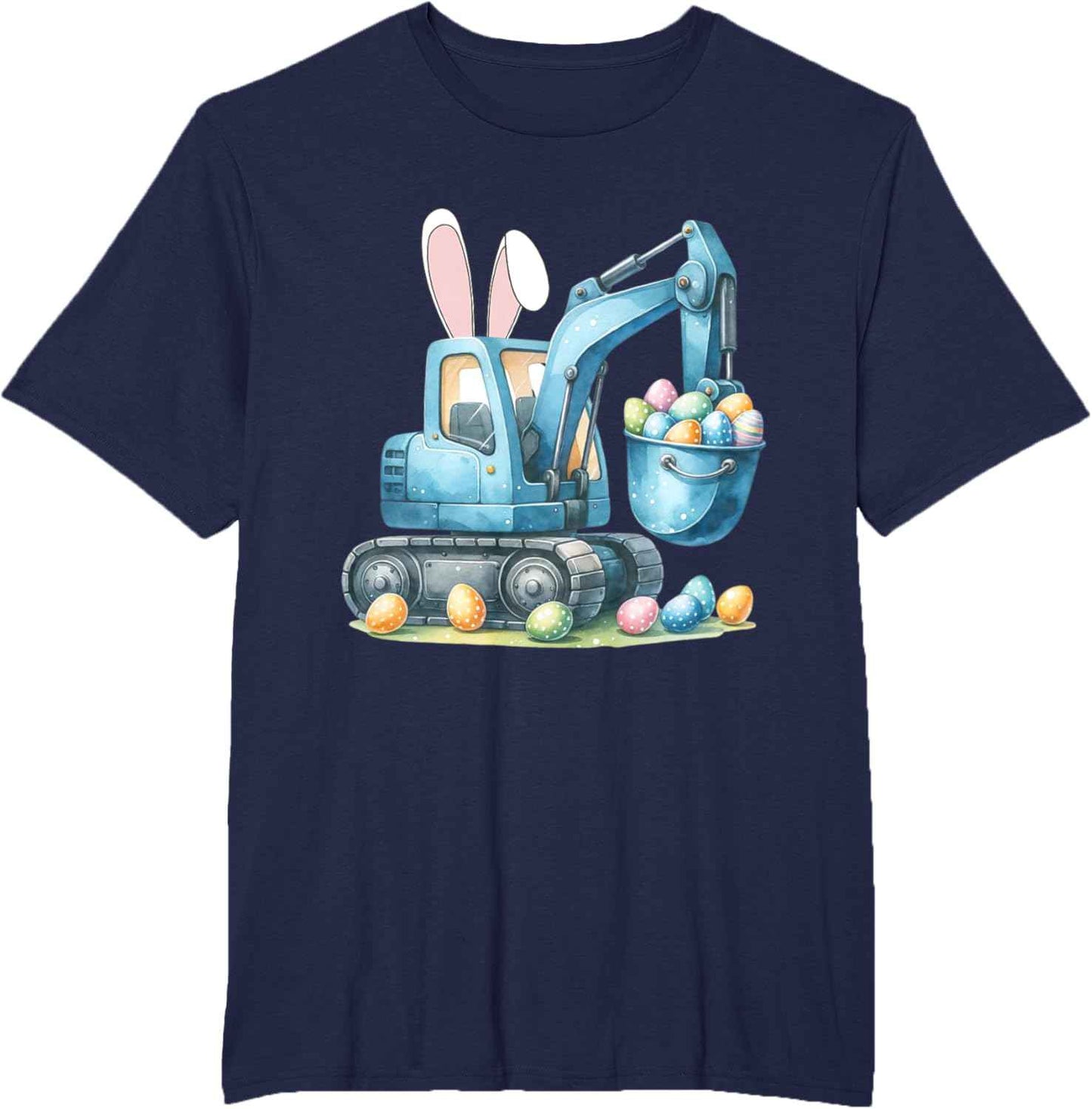 Osterhase Bagger mit Hasenohren Für Ostern für Jungen Kinder T-Shirt