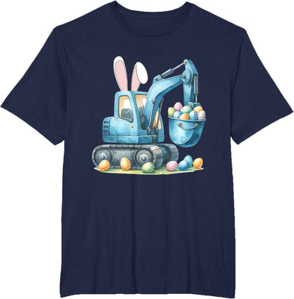 Osterhase Bagger mit Hasenohren Für Ostern für Jungen Kinder T-Shirt