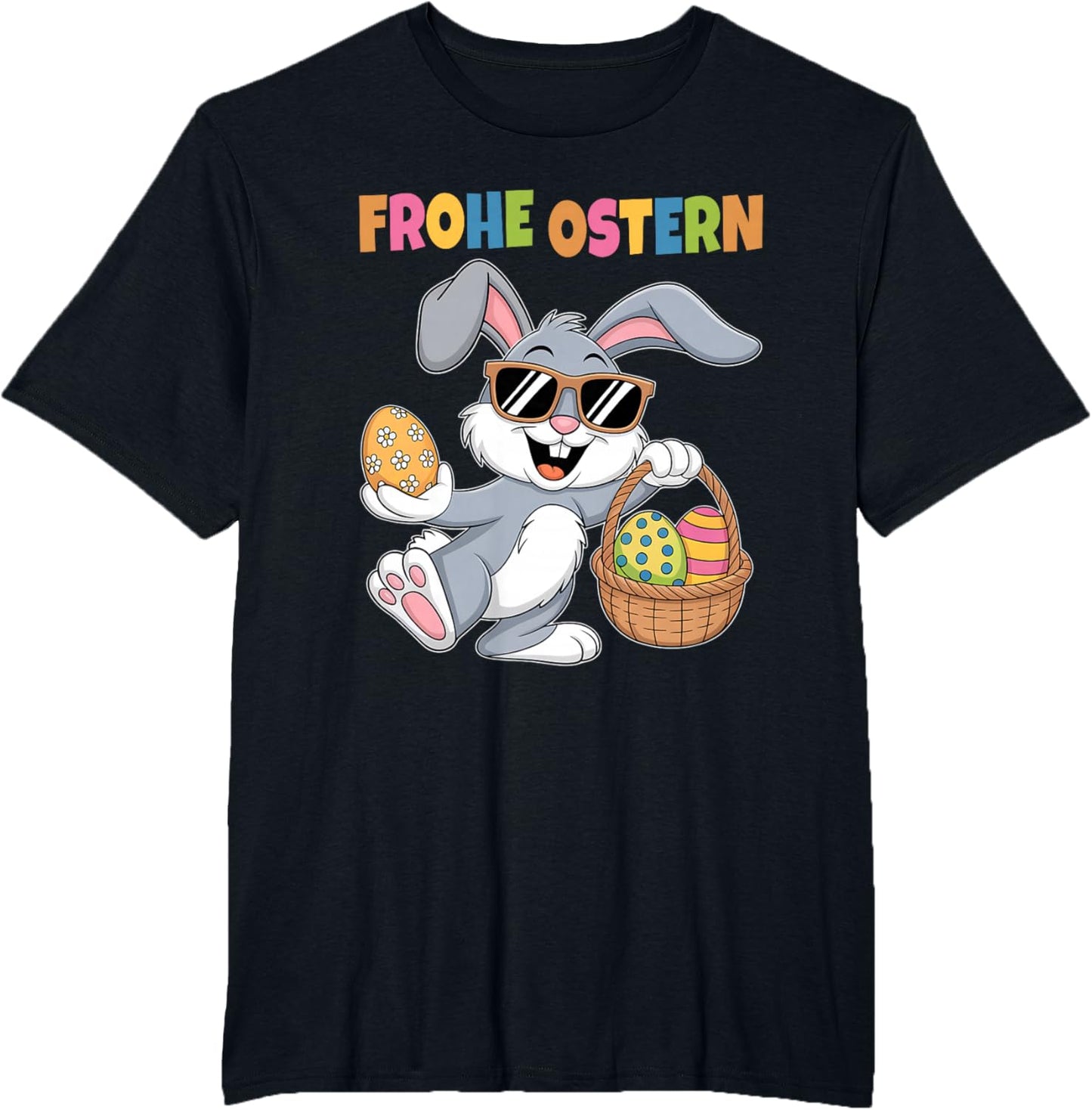 Ostergeschenke Ostern Outfit Junge Mädchen Kinder Osterhase T-Shirt