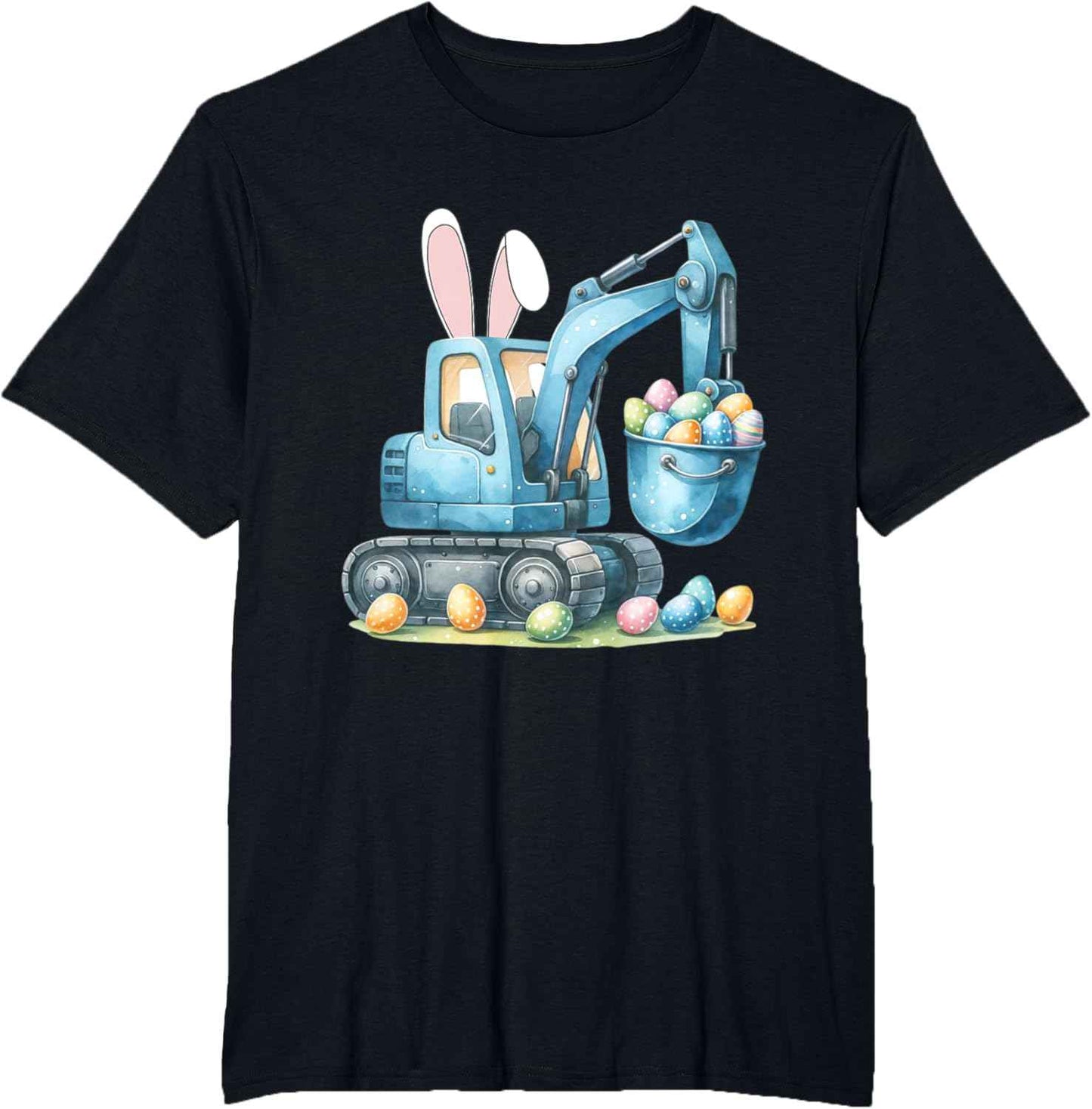 Osterhase Bagger mit Hasenohren Für Ostern für Jungen Kinder T-Shirt