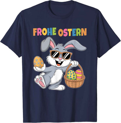 Ostergeschenke Ostern Outfit Junge Mädchen Kinder Osterhase T-Shirt