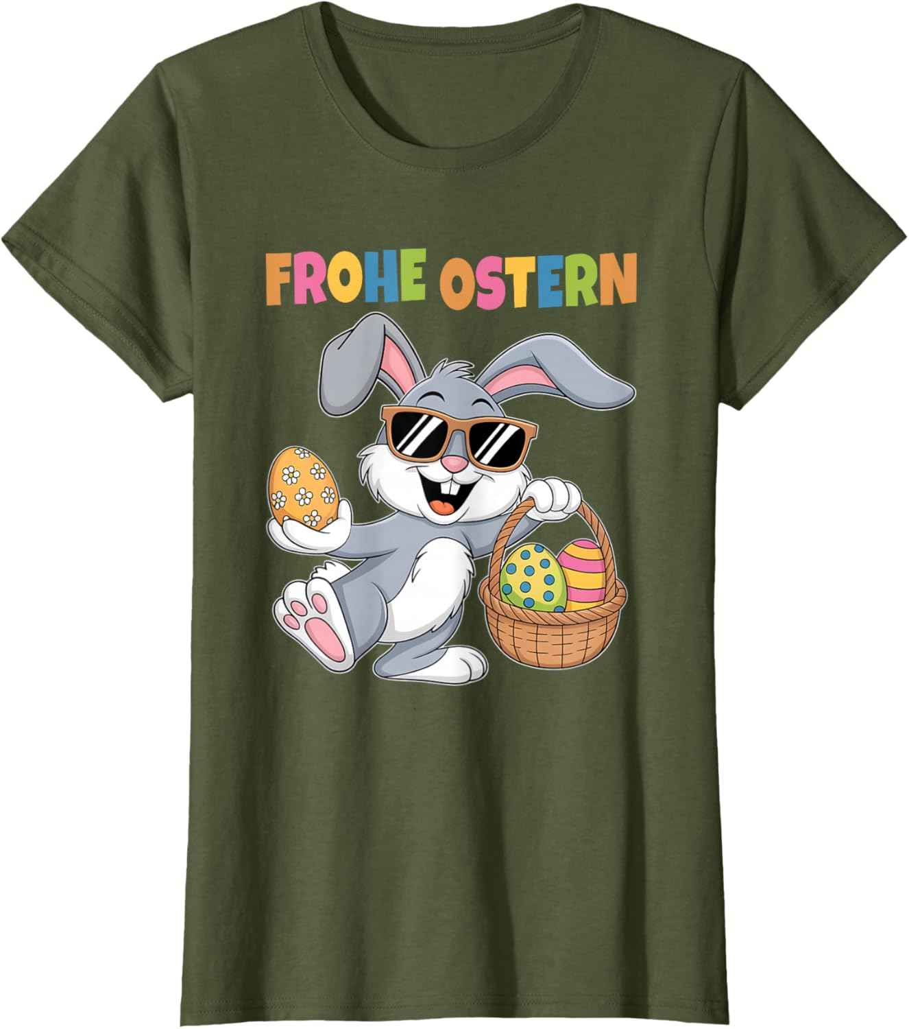 Ostergeschenke Ostern Outfit Junge Mädchen Kinder Osterhase T-Shirt