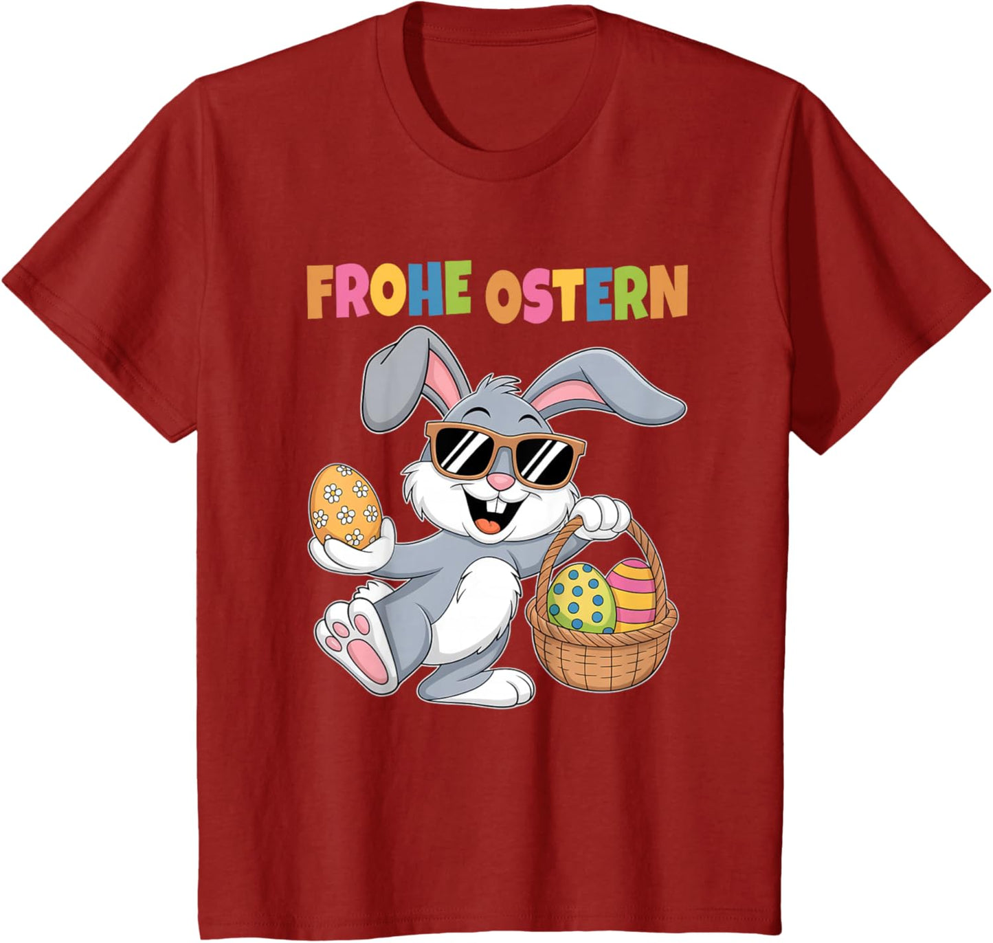 Ostergeschenke Ostern Outfit Junge Mädchen Kinder Osterhase T-Shirt