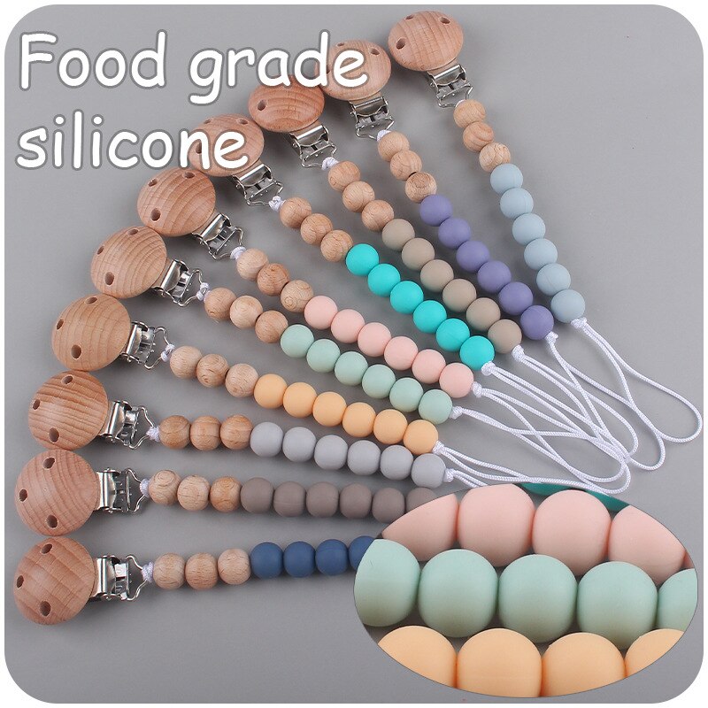 Baby Anti-drop Schnullerkette Silikon - Meloni2