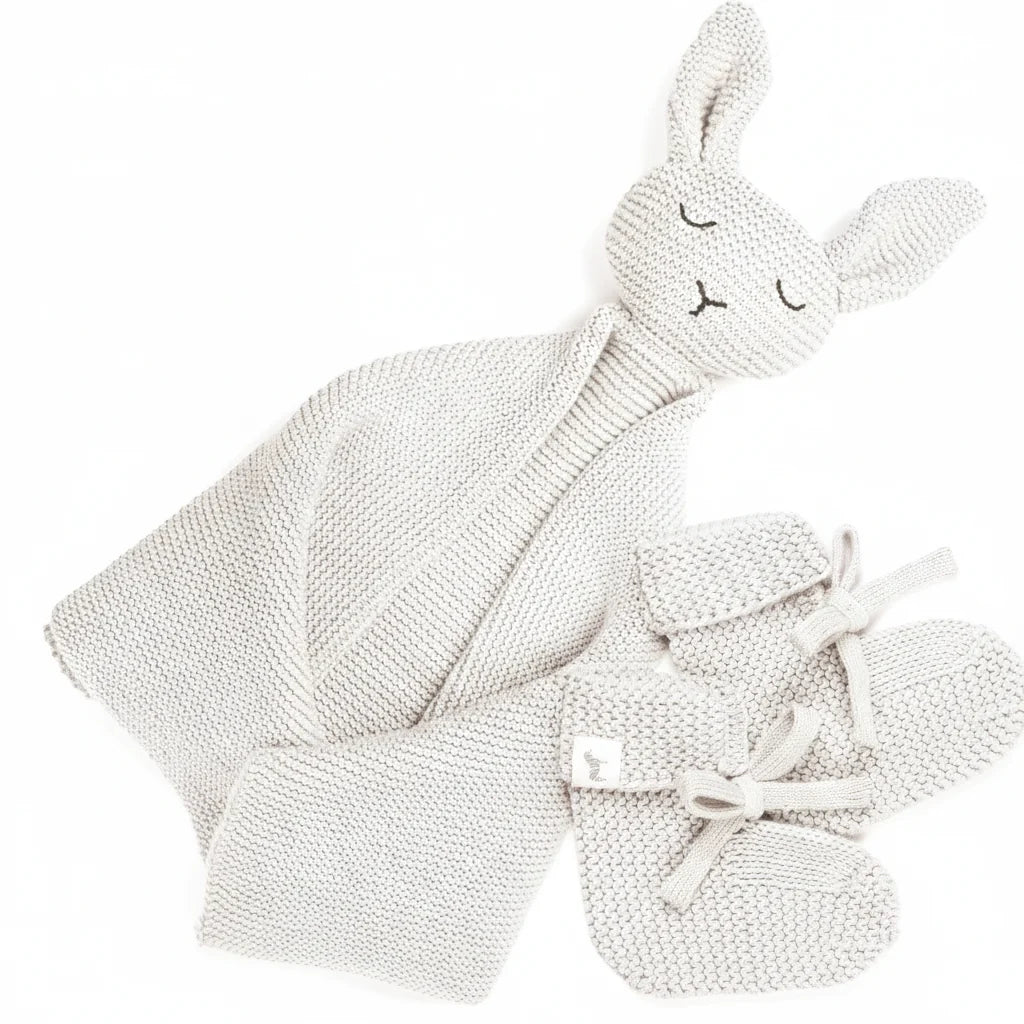 Baby Geschenkset "Hej Baby" Off White