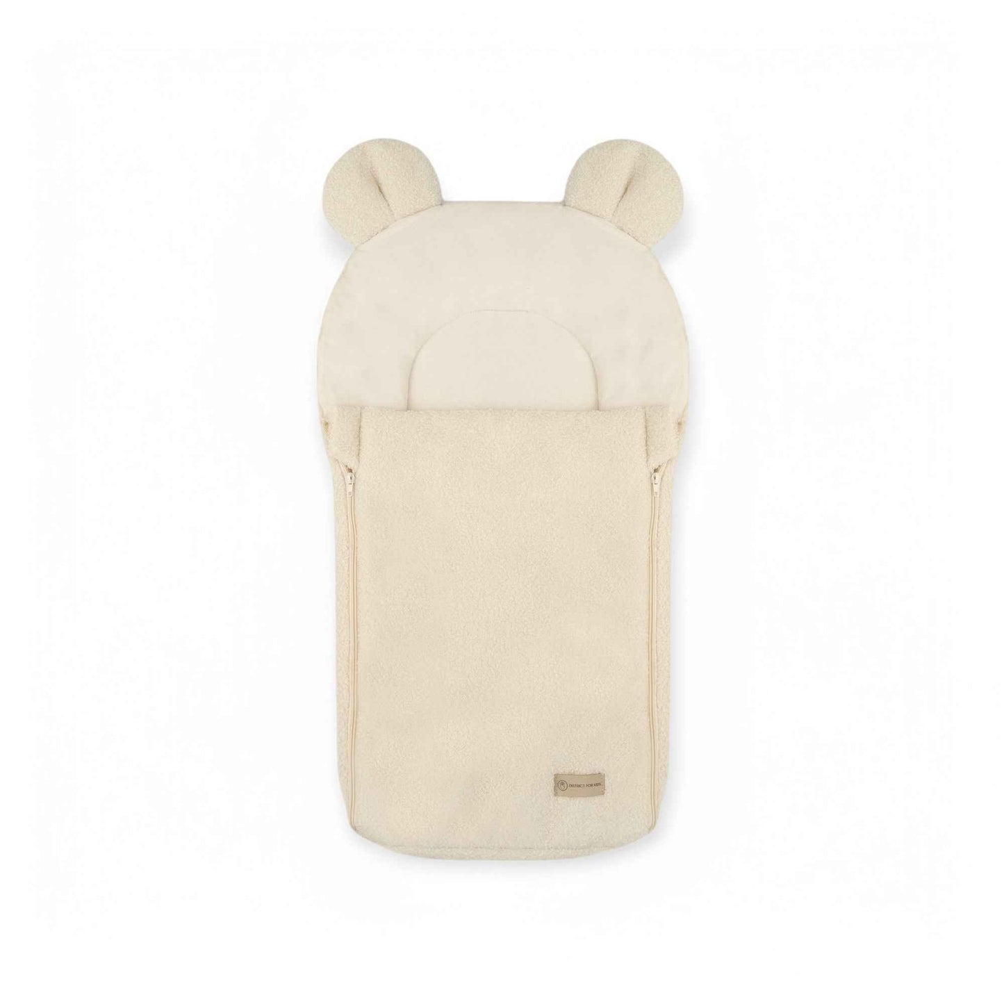 Babyschlafsack Teddyohren Teddy Boucle - kuscheliger Ganzjahresschlafsack
