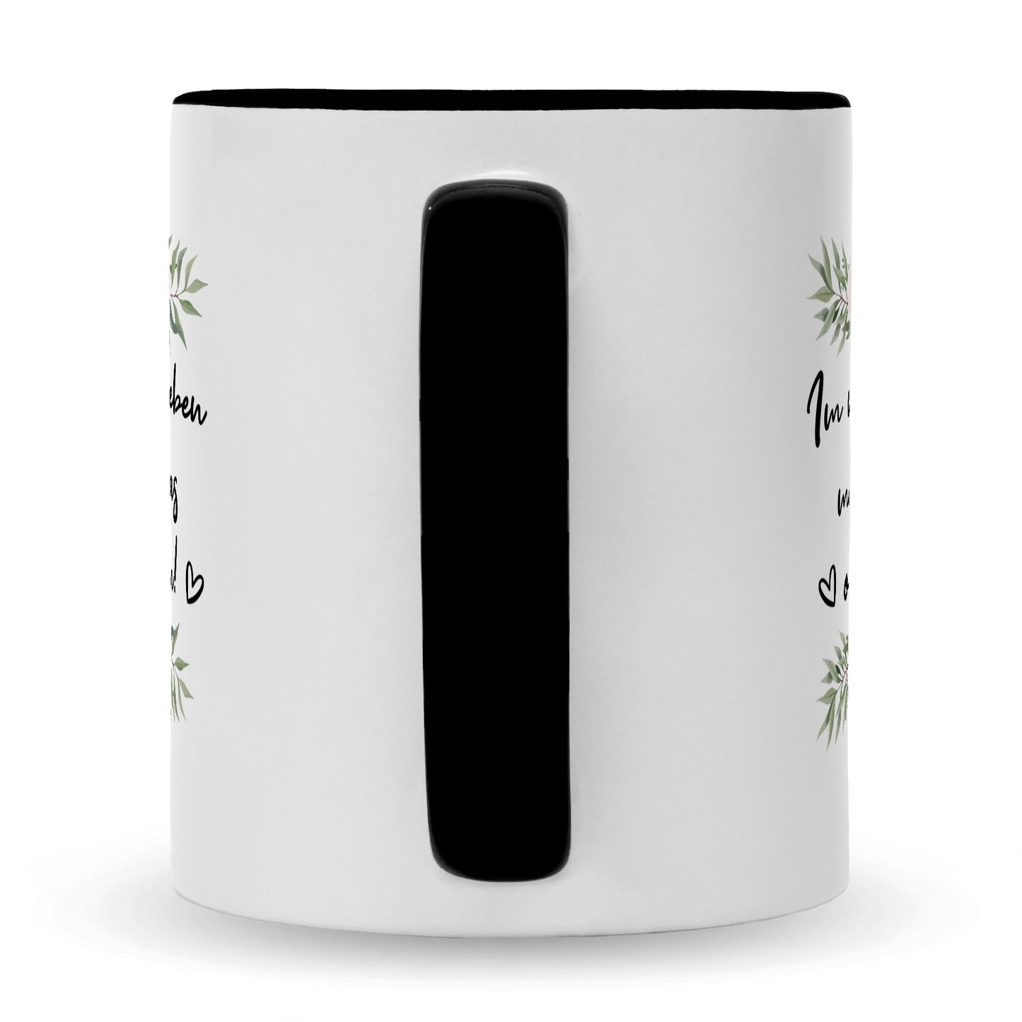Bedruckte Tasse mit Spruch Im nächsten Leben
