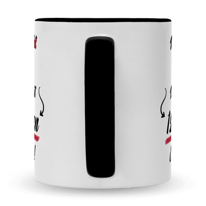 Bedruckte Tasse mit Spruch Ich bin nicht 30