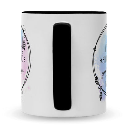Bedruckte Tasse mit Spruch Große Herzen wie Deins