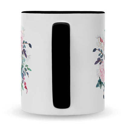 Bedruckte Tasse mit Spruch Ich bin Schwanger ich darf das