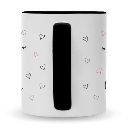 Bedruckte Tasse mit Spruch Nimm dir Zeit