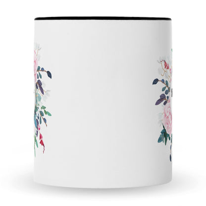 Bedruckte Tasse mit Spruch Ich bin Schwanger ich darf das