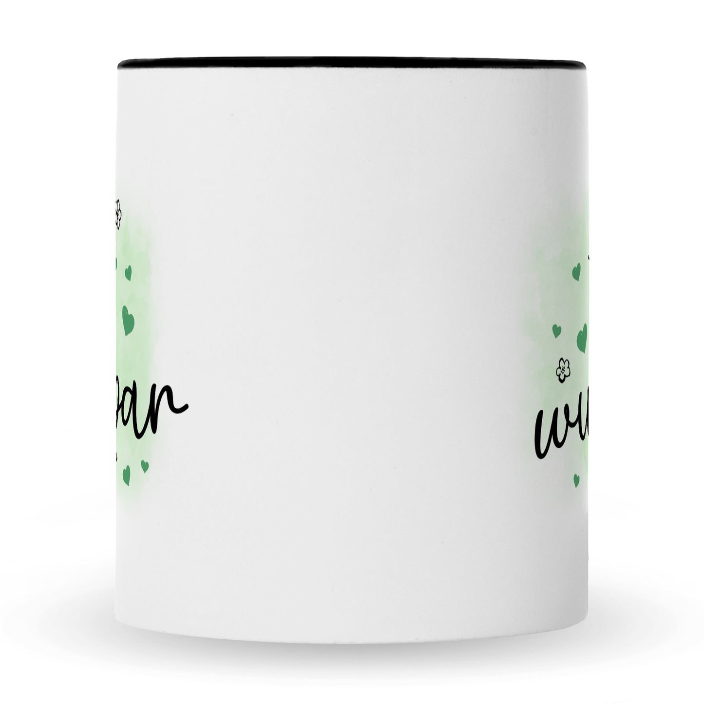Bedruckte Tasse mit Spruch Du bist wunderbar