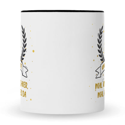 Bedruckte Tasse mit Spruch Knackige Jahre