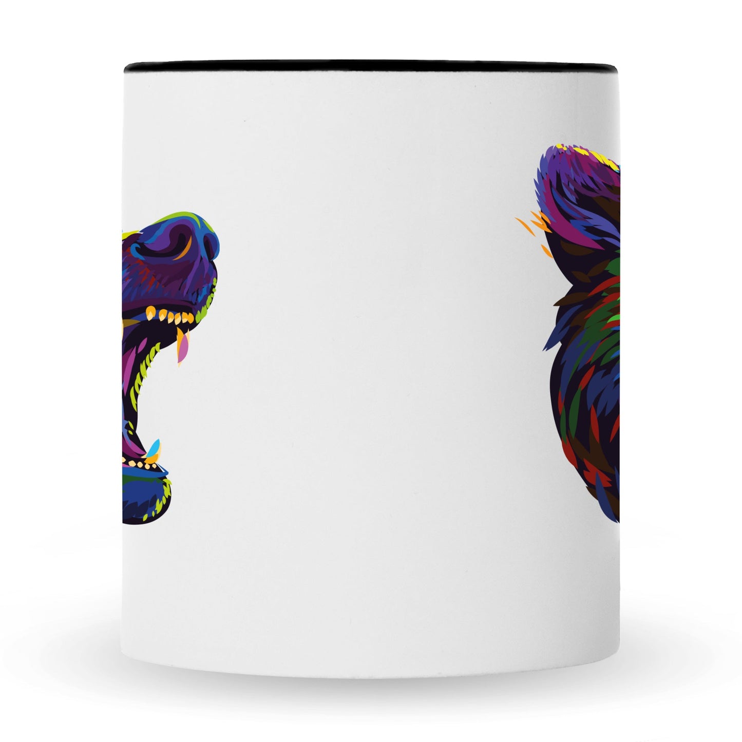 Bedruckte Tasse Bunter Bär