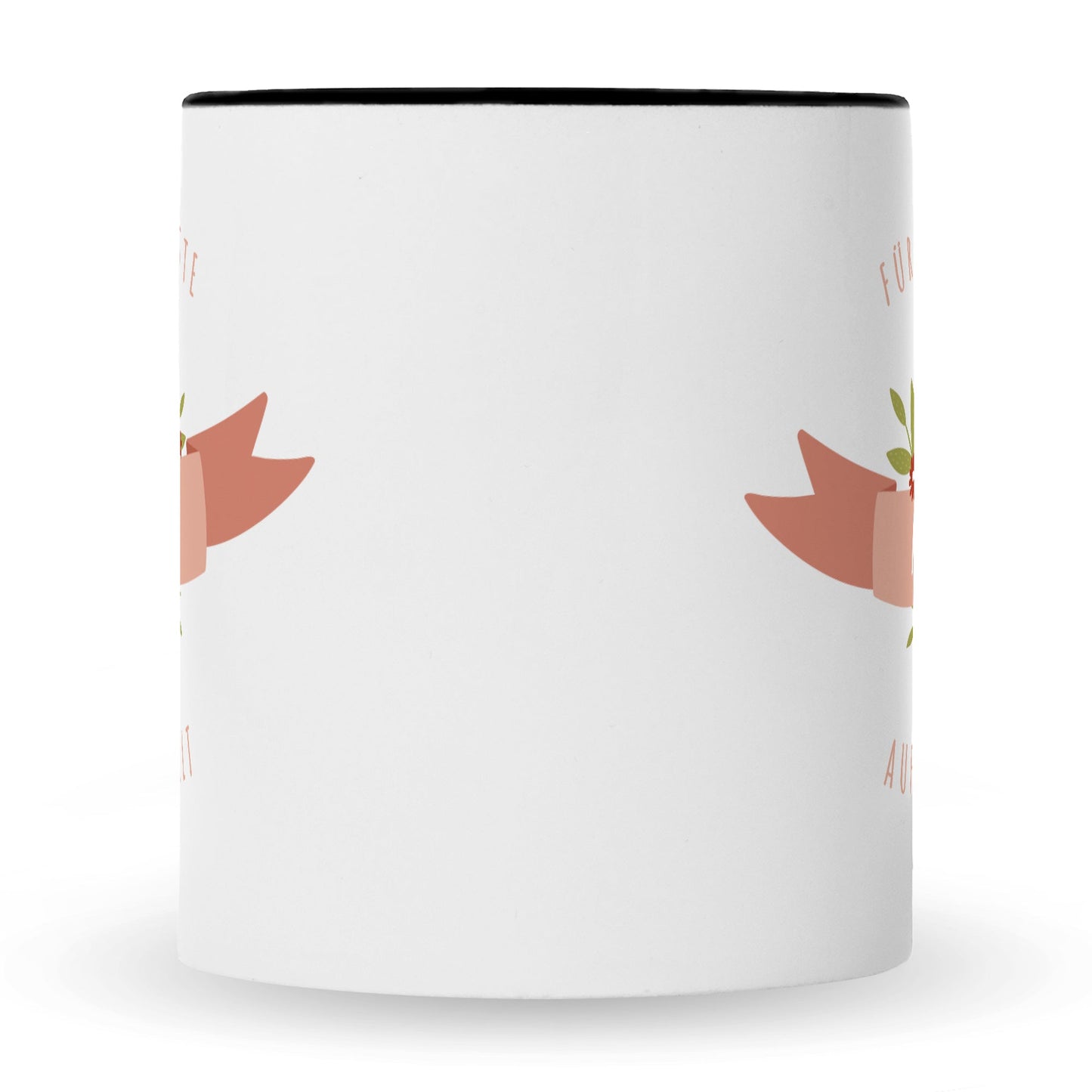 Bedruckte Tasse mit Spruch Für die beste Mama