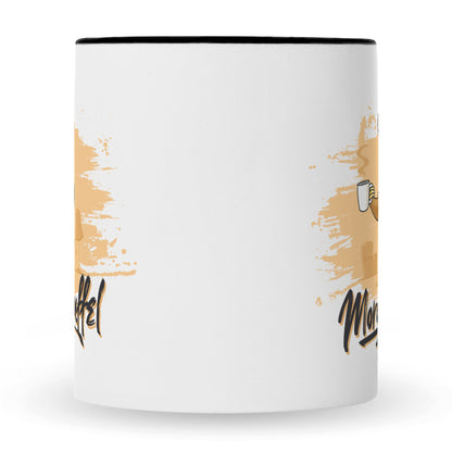 Bedruckte Tasse mit Spruch Morgenmuffel