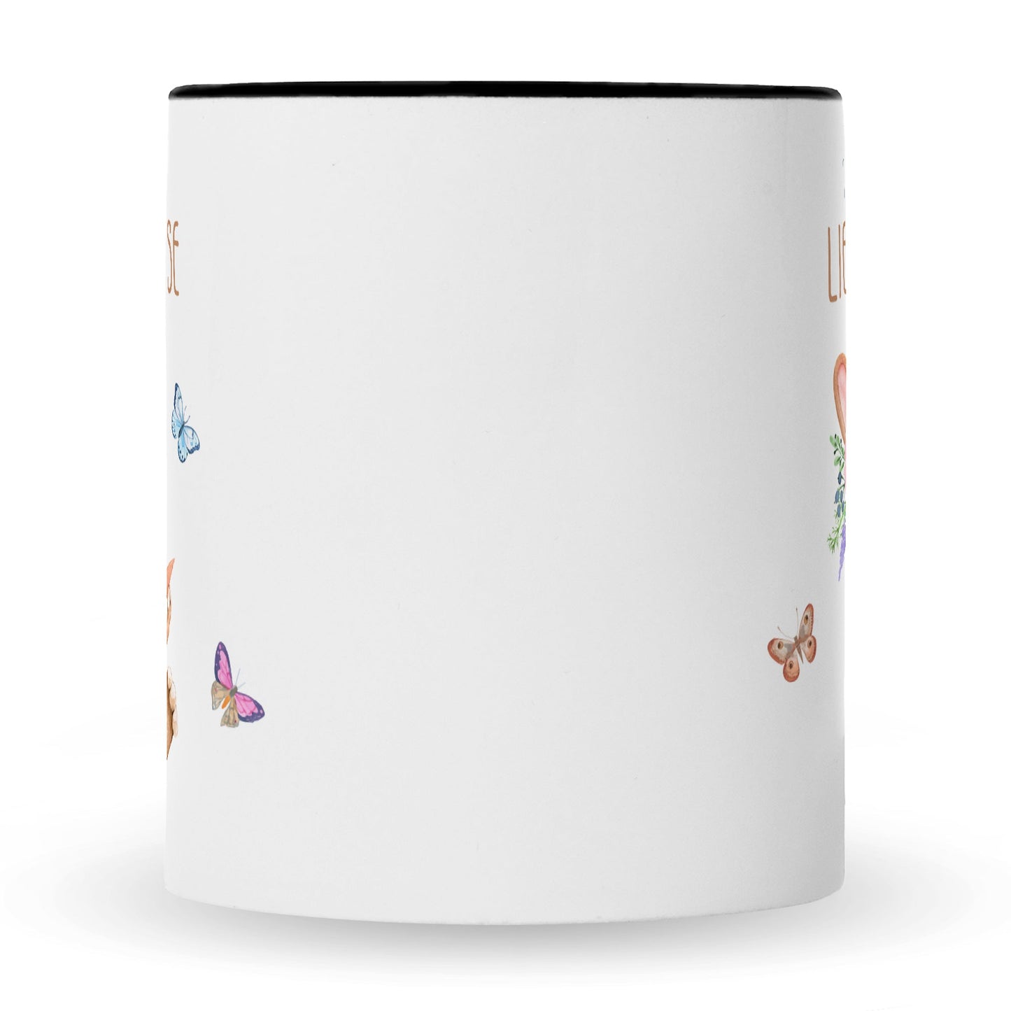 Bedruckte Tasse mit Spruch Lieblingshase