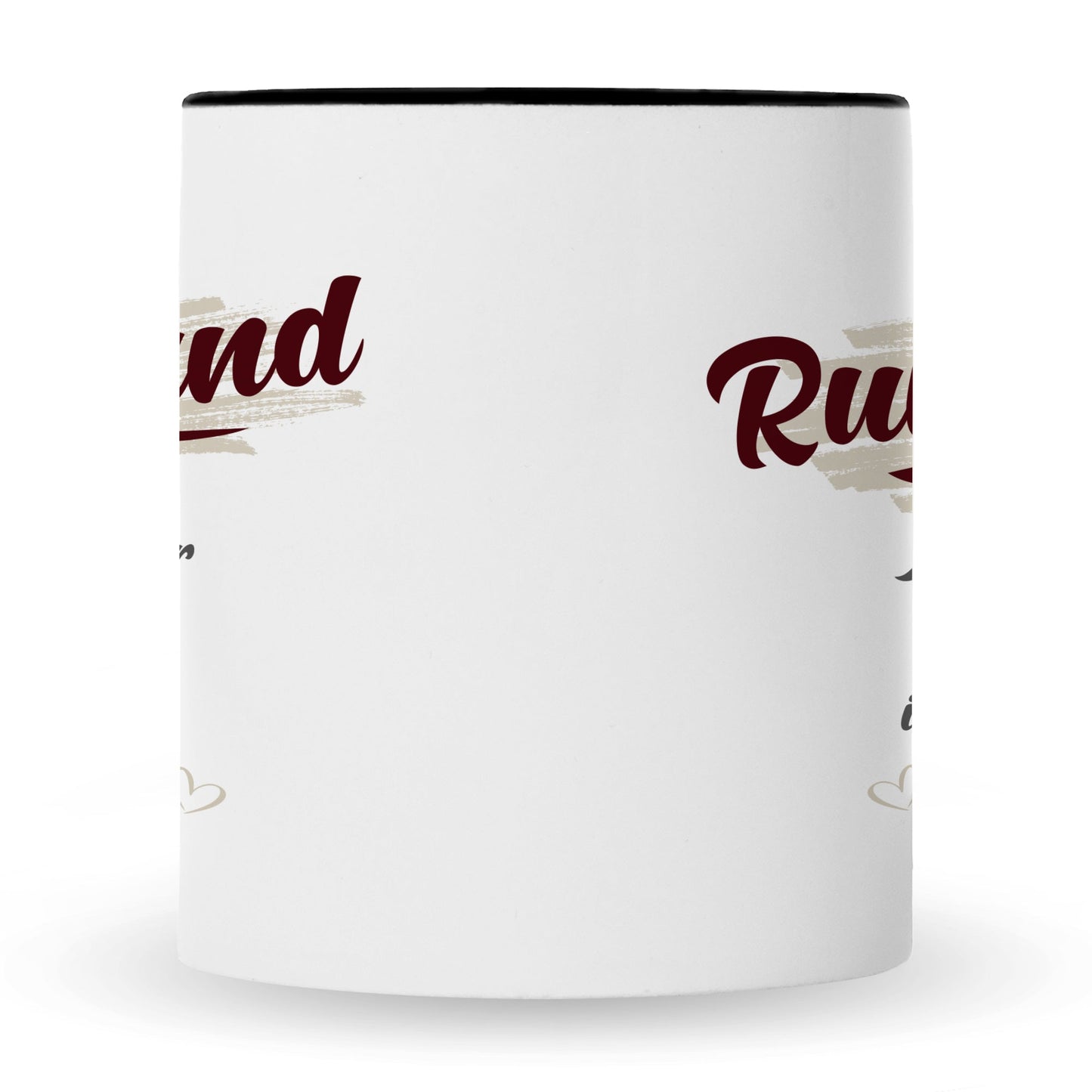 Bedruckte Tasse mit Spruch Bin im Ruhestand