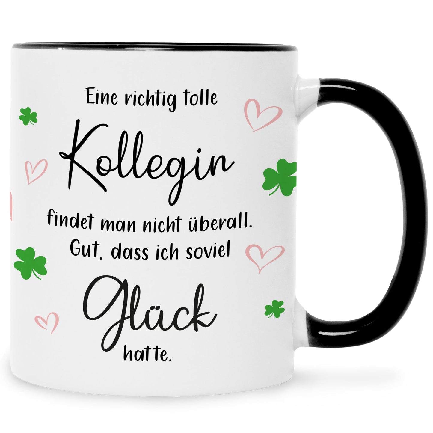 Bedruckte Tasse mit Spruch Tolle Kollegin