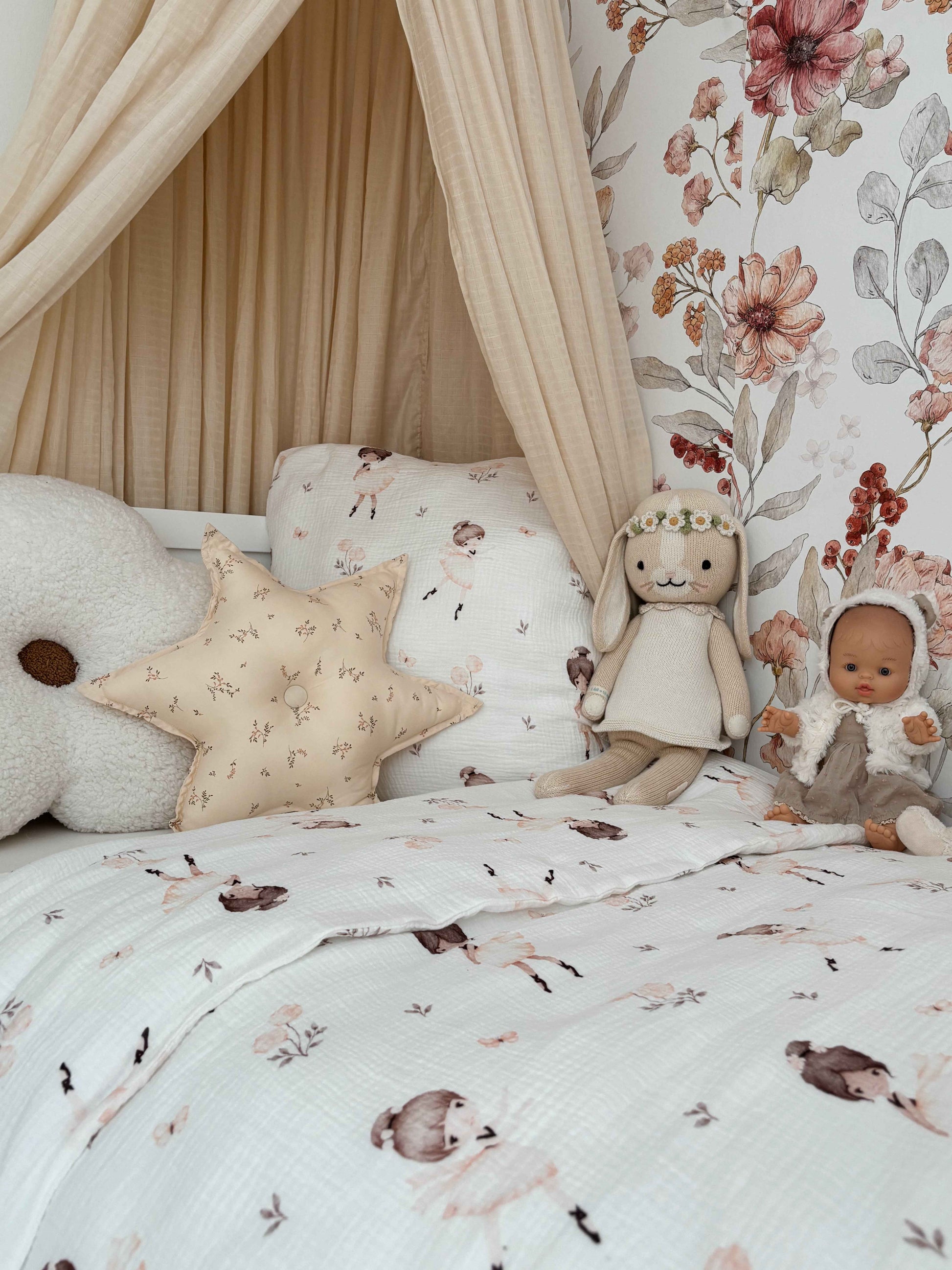 "Ballerinas" Premium Kinderbettwäsche