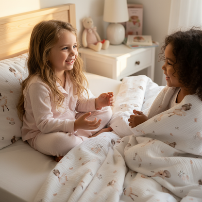 "Ballerinas" Premium Kinderbettwäsche