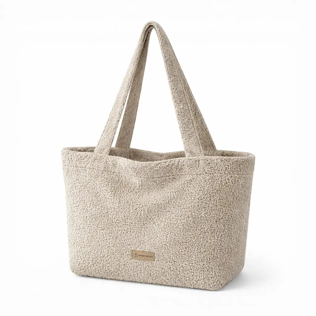 Mom Bag Bouclé – Shopper für den Kinderwagen
