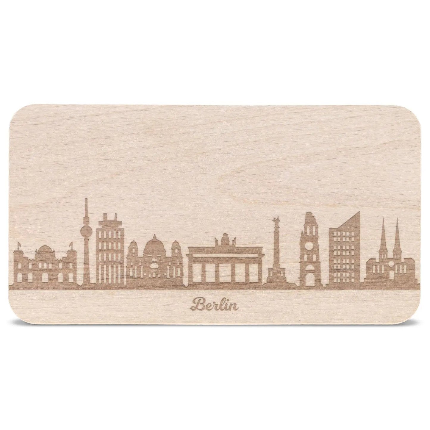 Frühstücksbrettchen Skyline Berlin
