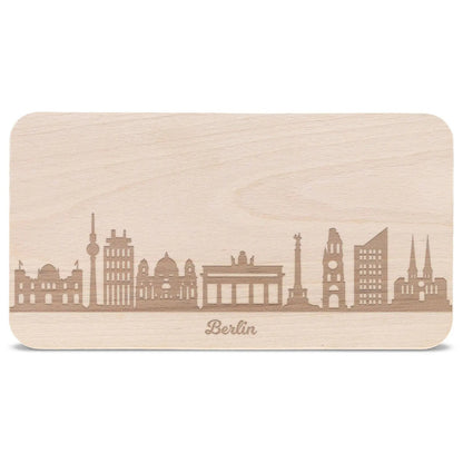 Frühstücksbrettchen Skyline Berlin